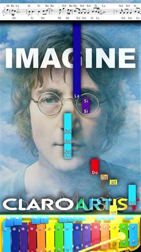 ✨ Xilófono Escolar tocando IMAGINE (John Lennon) 🎶