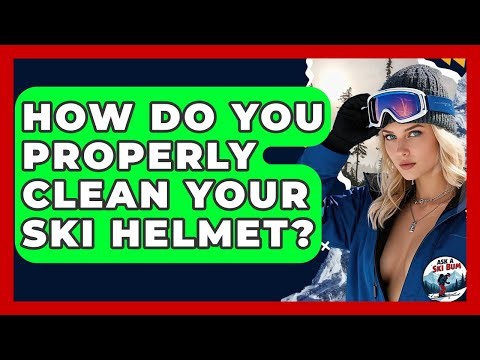 How Do You Properly Clean Your Ski Helmet? - Ask A Ski Bum