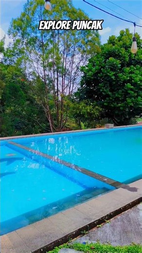 Nginep 350ribu-an include kolamrenang Playground view cakep ada kolam renangnya nya di puncak