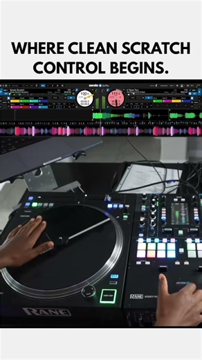 "AH" Sound - Where clean scratch control begins.