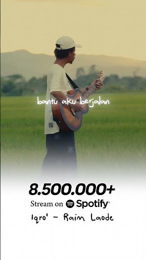 Iqro 8.5 million streams