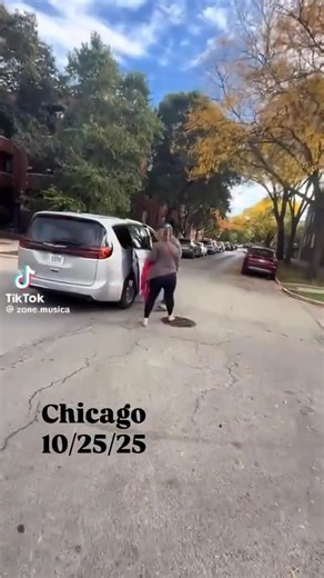 AGirlHasNoPresident on Instagram: "This is not normal. None of this is normal. @migrantinsider CHICAGO — A woman was attacked by an immigration agent today in Avondale."
