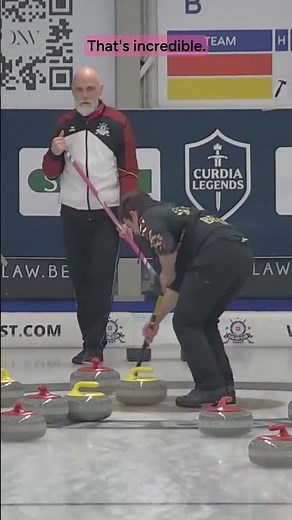 Tight gap. Perfect weight. Three points. | Curdia Legends II 🥌
