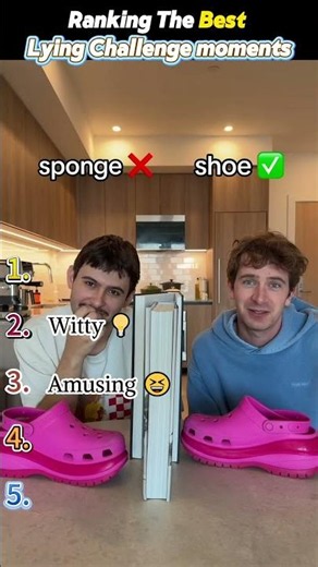 Ranking The Best Lying Challenge moments 😂 #shorts #lying #challengeyourself