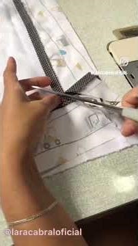 Easy way to make a mitered corner #creative sewing #miteredcorner #sew everyday