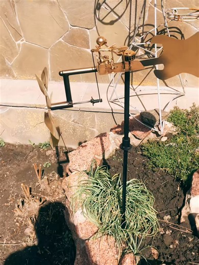 This might be the coolest wind spinner ever made. 🤯 Watch the drummer play every time the wind blows! Perfect for gardens, patios, and balconies. 👉 Get yours now!