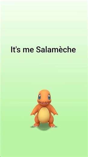 it's me Salamèche on pokémon go waaaaahou#pokemon #pokemongo