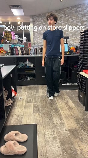 When you’re on your feet all day at Plato’s there is nothing better than the store slippers | Plato's Closet - Poughkeepsie, NY
