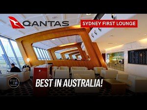 Qantas FIRST Lounge Sydney Airport