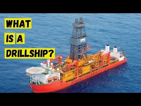 what is a drillship? a tour of the drillship where i worked!