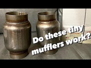 Making The F-Type Quieter, Catless Downpipes With Straight Pipes, Exhaust Sound TotalFlow Muffler