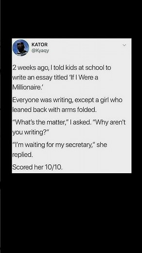 funniest student reply ever | Subscribe for more #motivation 😊👍