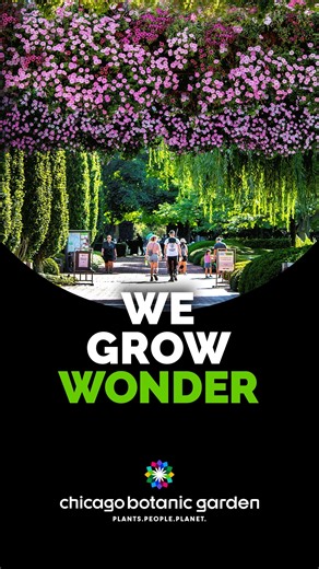 2.9K views · 45 reactions | Science. Learning. Urban agriculture—all in the stunning Garden you love. What grows here reaches far beyond the beauty you see. Join us as a member, donor, or simply come for a stroll. Learn more: www.chicagobotanic.org/brand. | Chicago Botanic Garden | Facebook