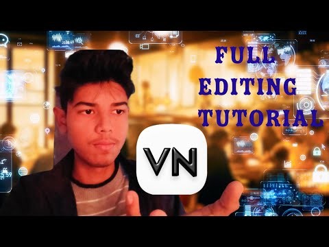 Full Editing Tutorial For Beginners In VN Editing Software #youtube