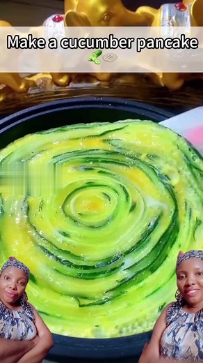 This simple cucumber pancake recipe for breakfast is a banger 😋. | Krisk Classy World