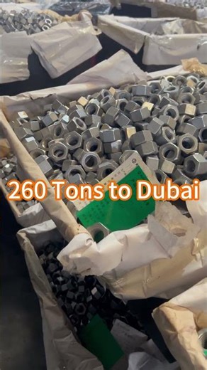 Direct to Dubai! 260 Tons of Zinc-Nickel Coated Fasteners Depart from Kingli Warehouse