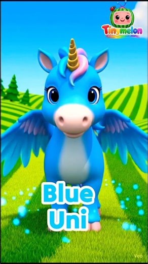 Unicorn Cartoon Color Learning 🦄 | Learn Colors for Kids #shorts #colors #unicorn