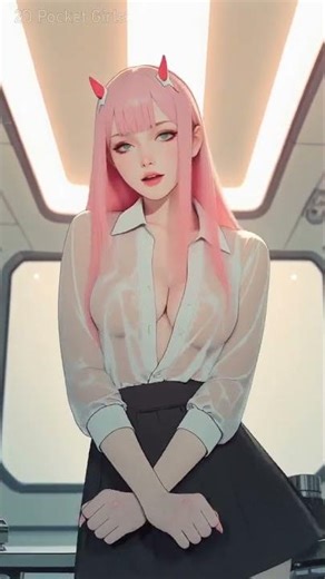 Zero Two bouncing dance