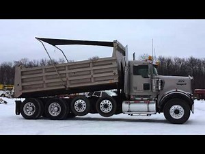 2000 Kenworth W900 Quad Axle Dump Truck