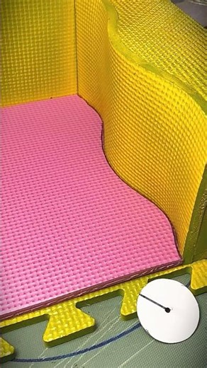 foam cutting techniques for goods storage #shorts