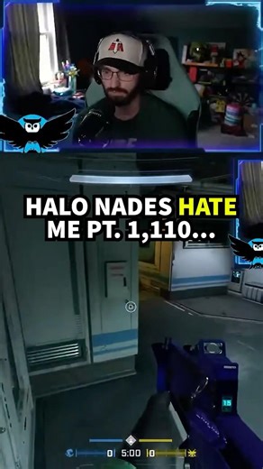 MORE EVIDENCE THAT HALO NADES HATE ME... #shorts #haloinfinite