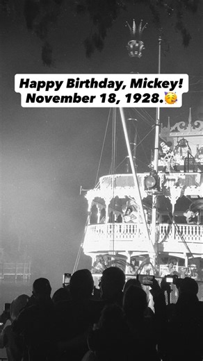 3.1K views · 2.3K reactions | Happy Birthday, Mickey! Born on this...
