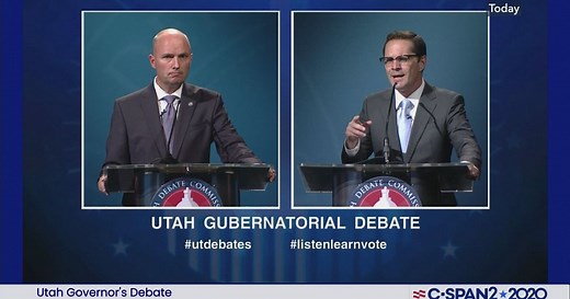 Utah Gubernatorial Debate