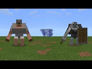 Minecraft - Mutant Villager vs Mutant Vindicator