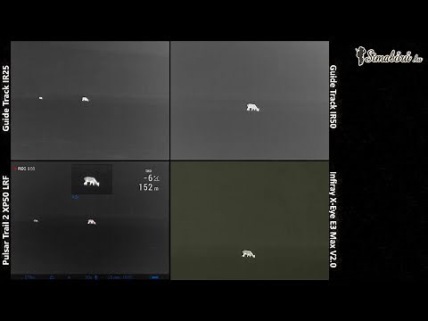 Guide Track IR25, IR50, Pulsar Trail 2 XP50 LRF, Infiray X-Eye E3 Max V2.0