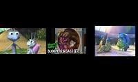 Mix of 3 videos from youtube : Disney • Pixar: Three Funny Bloopers
