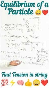 EQUILIBRIUM & CONCURRENT FORCES 💯😄💪 #viral #viralvideo #shorts #viralshorts #physics #numericals