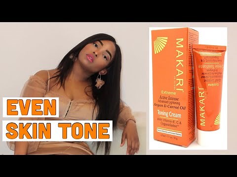 FULL REVIEW of makari Extreme Active Intense Argan and Carrot Tone Cream: what to use for face