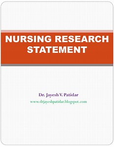 NURSING RESEARCH STATEMENT - SlideServe