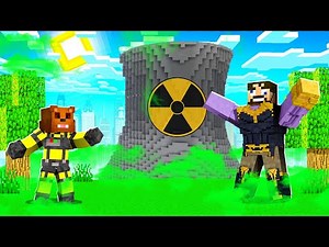 Creating NUCLEAR POWER To Stop THANOS In Insane Craft w/ SSundee