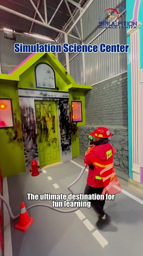 Exploring Fun and Learning at Simulation Science Center