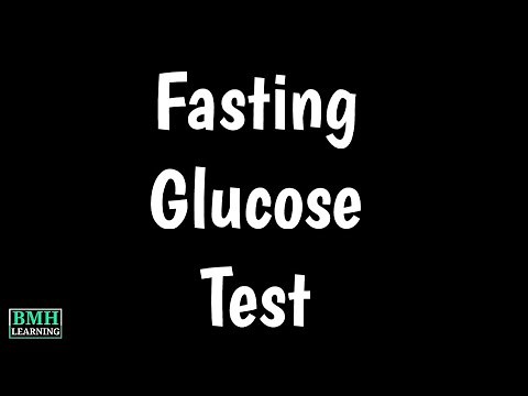 Fasting Glucose Test | Fasting Blood Sugar Test |