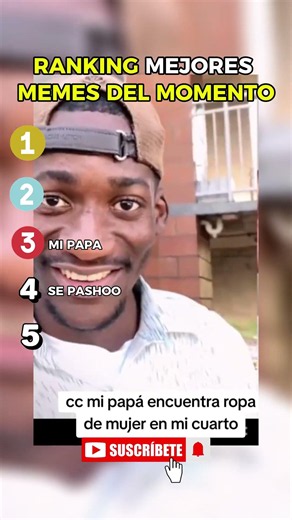 RANKING MEJORES MEMES #humor #memes #ranked #shorts