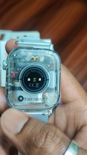 fire-boltt rice Phantom transparent smart watch in India