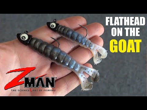 How to Rig & Fish the ZMan GOAT - Side Rigging for Flathead with ZMan Baby Goat & GOAT