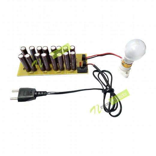 Ac to High Voltage DC Using Voltage Multiplier Circuit Project