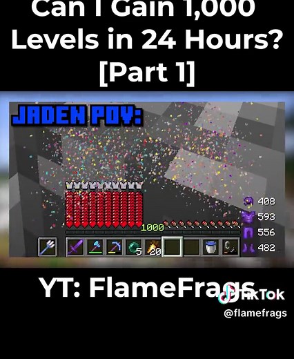 Efficient Ways to Gain Levels in Minecraft: 24-Hour Challenge