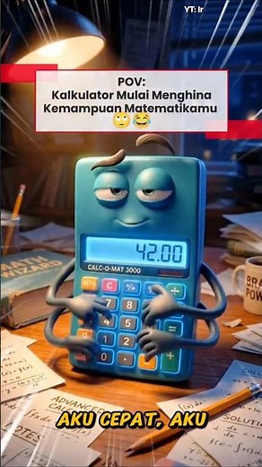 POV: Kalkulator Mulai Menghina Kemampuan Matematikamu 🙄😂 #shorts #matematika #belajar