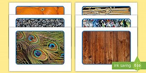KS1 Materials Display Photos