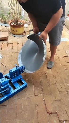 Manufacturing Electric Edge Binding Machine for Large Sheet Metal Bottle Caps#viralvideo