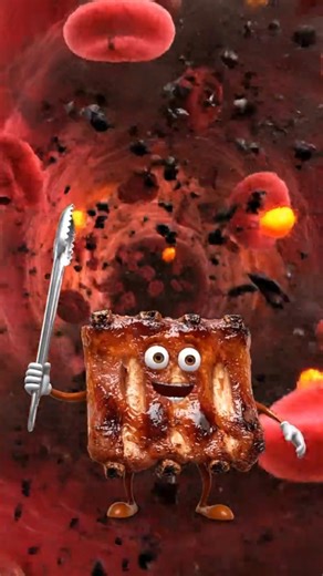 What Happens To Your Body If You Eat BBQ Ribs Daily? (Inflammation Spike!) 🍖⚠️