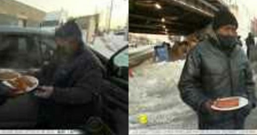 Business owner buys out street vendors, donates food