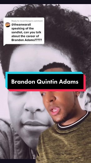 Brandon Quintin Adams: Black Child Actor of the 90s