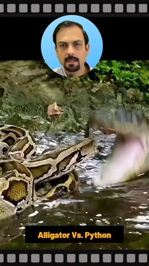 @MadAboutFacts on Instagram: "Alligator vs a python"