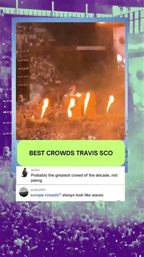 Best Of Thr Best #travisscott #concert #viral