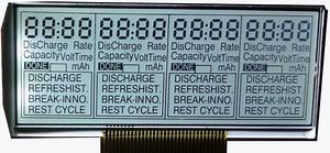 [Hot Item] Charger Power Screen Gray Background White Backlight FPC 7-Segment LCD Screen